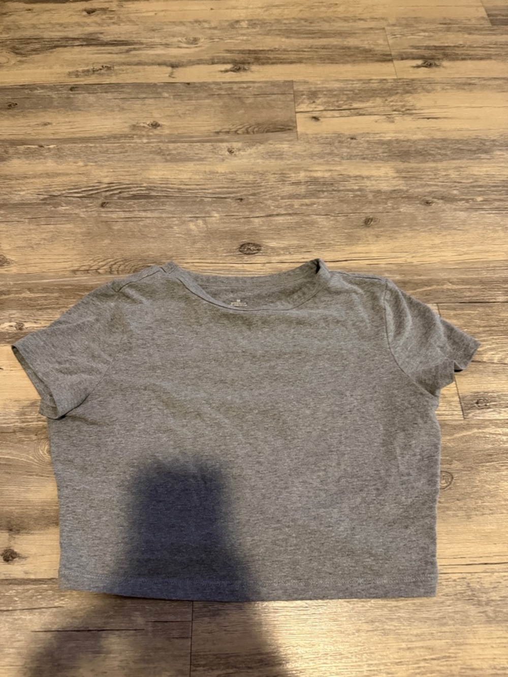 wild fable Gray Crewneck Crop Top